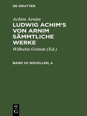 cover image of Novellen, 4